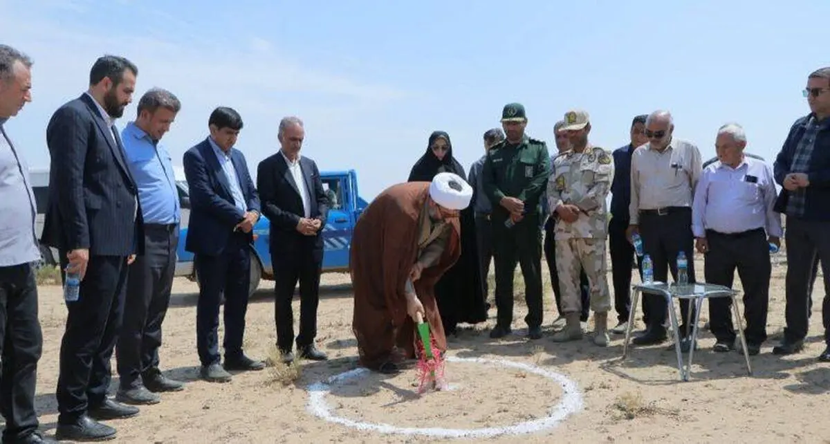 آیین کلنگ زنی طرح پرورش بره پرواری با ظرفیت یک هزار و ۷۱۸ رأس در پلدشت