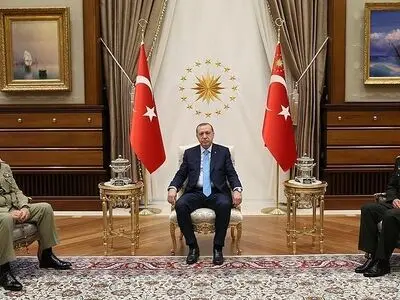 دیدار اردوغان با فرمانده ارتش پاکستان 