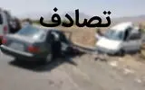 برخورد ۲ خودرو سواری در جاده فسا- جهرم با ۴ کشته و ۳ مصدوم 