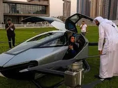 تاکسی های پرنده در دبی شروع به کار کردند