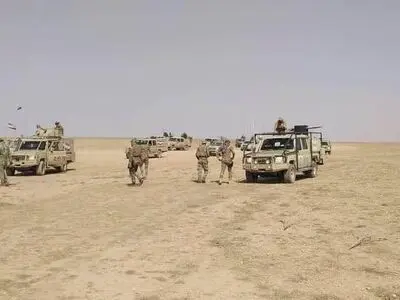 عملیات امنیتی الحشد الشعبی و نیروهای امنیتی عراق در مناطق «حاوی العظیم» و جنوب «ضلوعیه»

