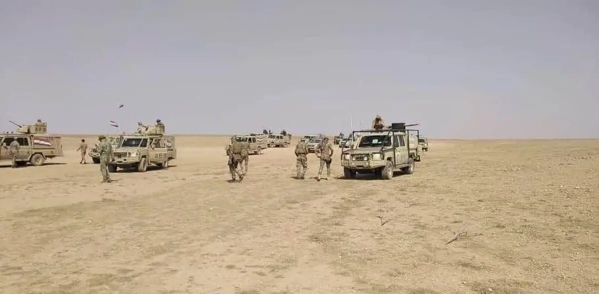 عملیات امنیتی الحشد الشعبی و نیروهای امنیتی عراق در مناطق «حاوی العظیم» و جنوب «ضلوعیه»

