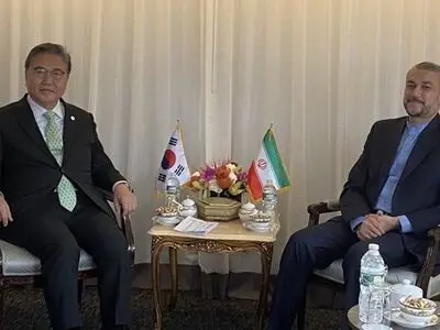 مباحثات بین وزیري خارجیة إیران وکوریا الجنوبیة في نیویورك