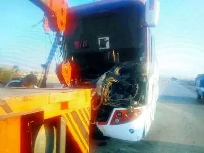 حادثه تصادف در محور سمنان – سرخه ۲۲ مصدوم برجای گذاشت