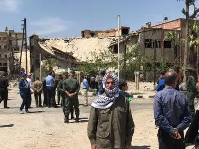 روسیه و دولت سوریه در حال پاکسازی «آثار حمله شیمیایی» دوما هستند
