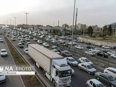 آزاد راه تهران_کرج_قزوین پاکسازی شد 