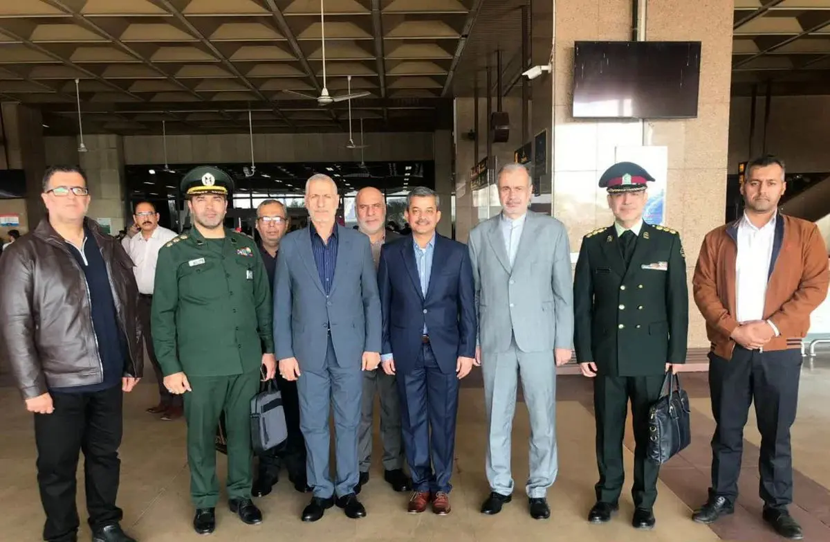 فرمانده مرزبانی فراجا وارد کراچی پاکستان شد
