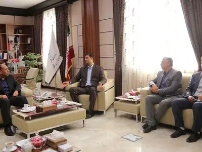 دیدار علیرضا سهرابیان با استاندار خراسان‌رضوی