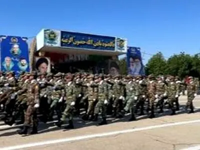 نمایش اقتدار نیروهای مسلح در اهواز