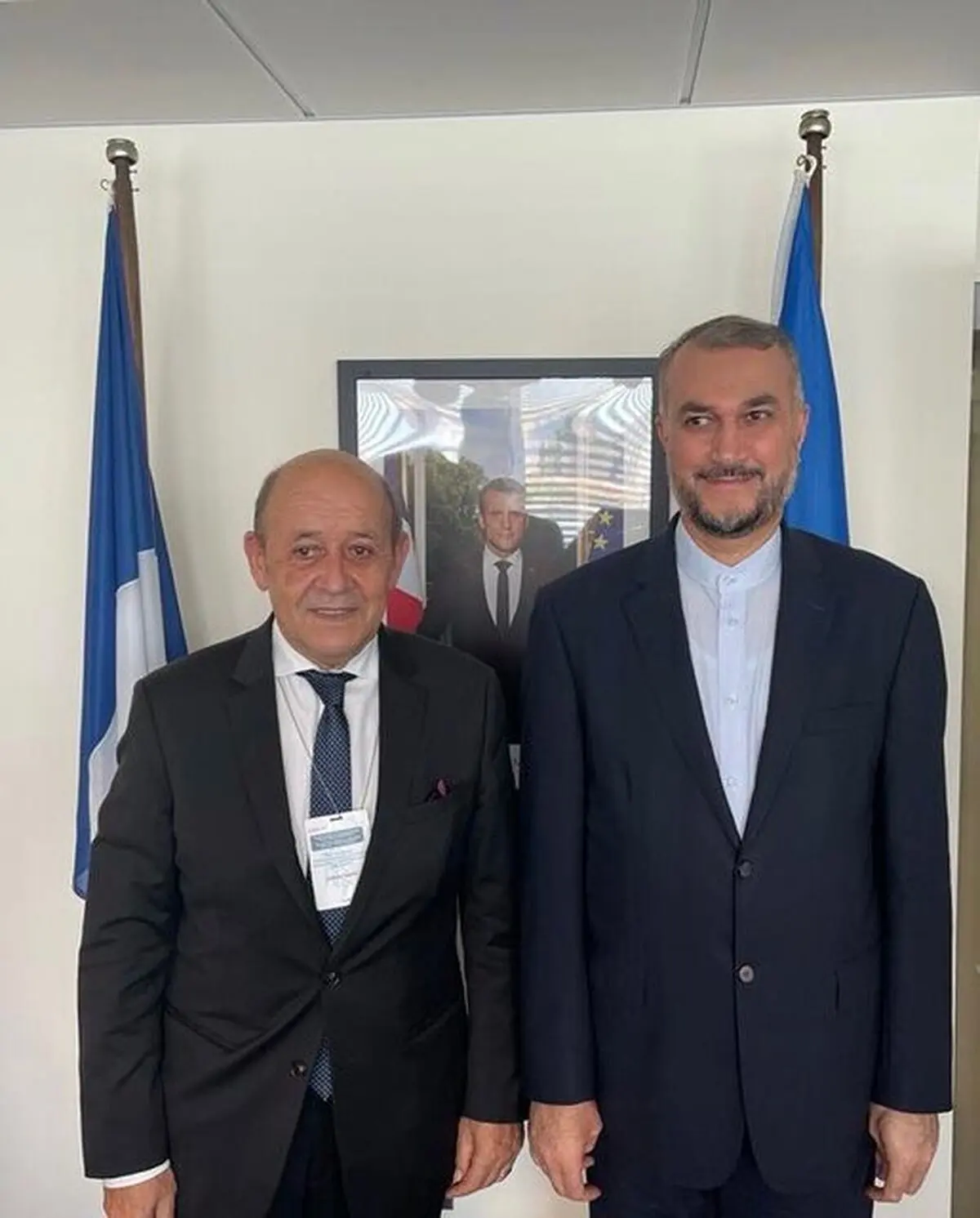 أمیر عبداللهیان: أجریت محادثات بناءة مع وزیر الخارجیة الفرنسی