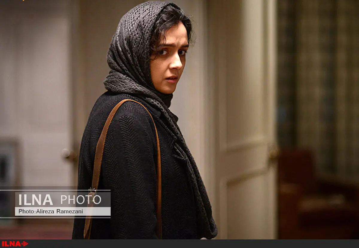 ترانه علیدوستی و شهاب حسینی در استودیوی ضبط صدا برای فیلم جدید فرهادی/ عکس