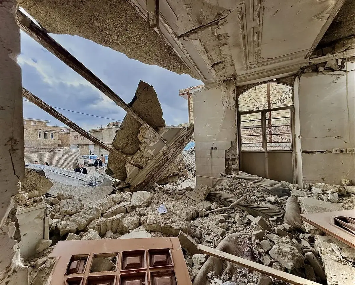 تخریب ۱۹۳۴ واحد مسکونی و تجاری در سنندج/۳۹واحد مسکونی بطور کامل تخریب شده است