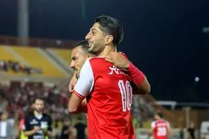 پیروزی پرسپولیس در نیمه نخست