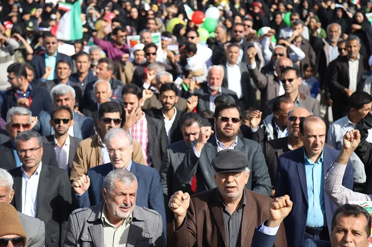گزارش شبکه صهیونیستی «آی ۲۴» از مراسم سالگرد پیروزی انقلاب