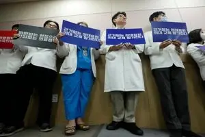 اعتصاب دوباره پزشکان کره‌ جنوبی در اعتراض به قوانین جدید