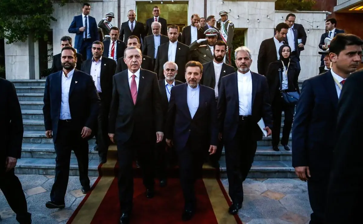 اردوغان تهران را ترک کرد