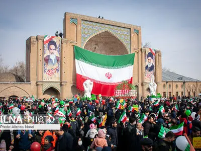 راهپیمایی ۲۲ بهمن در قزوین
