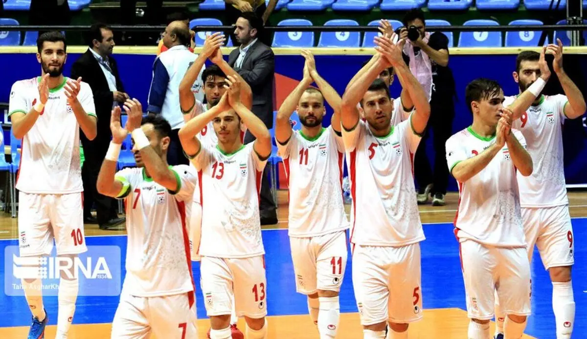 المنتخب الایرانی لکرة الصالة فی المرکز الرابع عالمیا