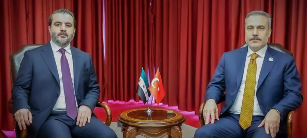 دیدار فیدان و الشیبانی در دوحه