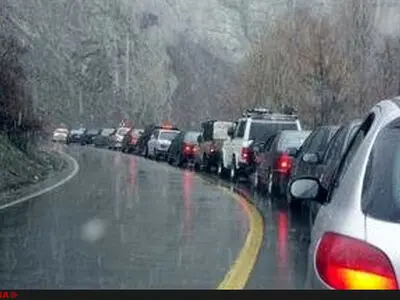 بارش باران در ۶ استان کشور/ترافیک نیمه‌سنگین در آزادراه تهران-کرج
