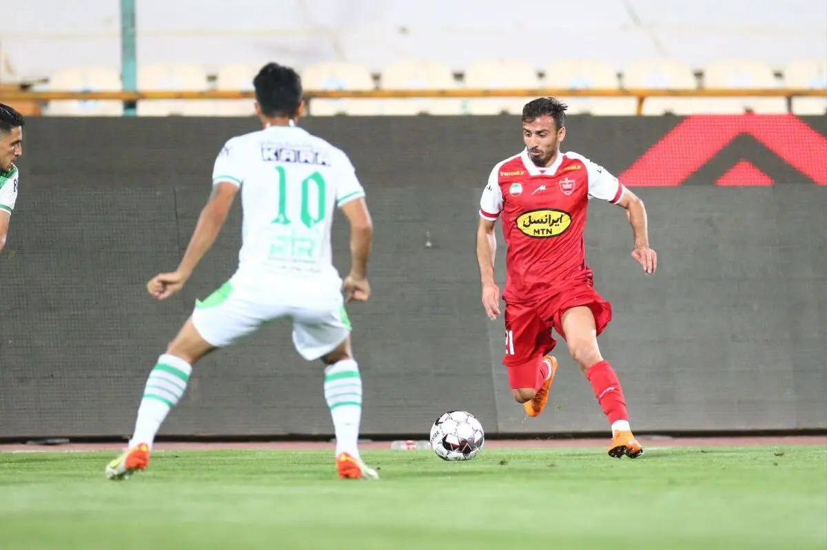 پیروزی پرسپولیس مقابل آلومینیوم در ۴۵ دقیقه اول 