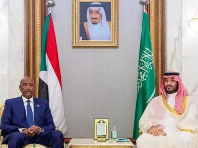 دیدار بن سلمان و البرهان در عربستان 