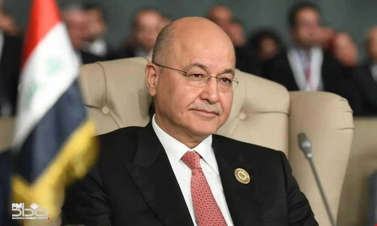   تاکید رئیس‌جمهوری عراق بر لزوم برگزاری انتخابات زودهنگام در زمان مقرر

