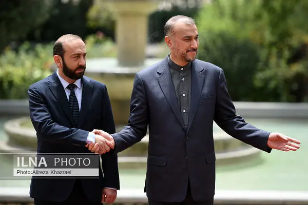 دیدار وزرای خارجه ارمنستان و ایران