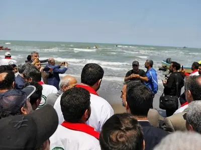 برگزاری مانور فراگیر نجات در دریا در ساحل فریدونکنار 