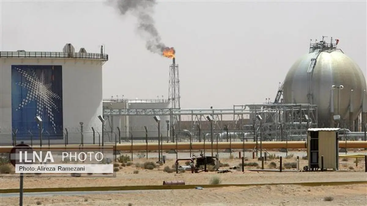 آتش‌سوزی پالایشگاه «آرامکو» در عربستان سعودی
