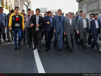 افتتاح و بهره برداری از زیرگذر بزرگراه یادگار امام (ره)