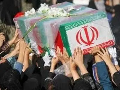 مراسم تشییع جانباز شهید کامران رحمانی در شهرکیان برگزارشد