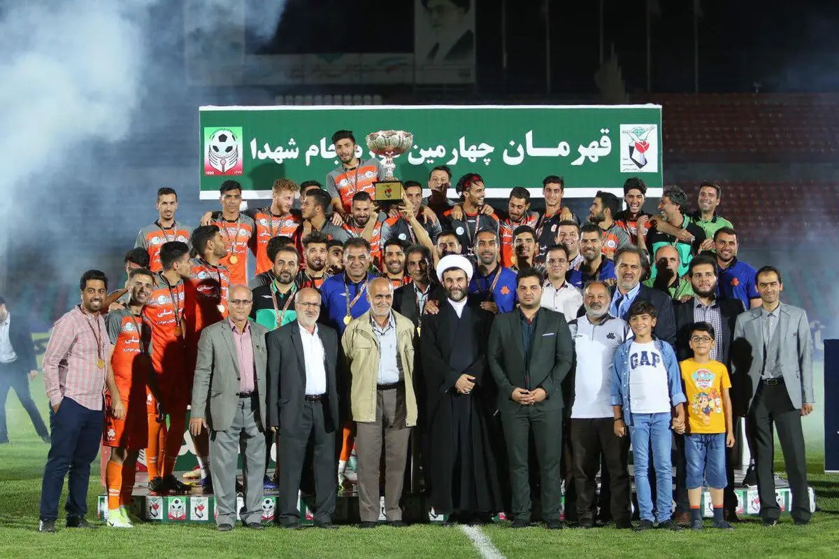 سایپا روی سکوی قهرمانی جام شهدا