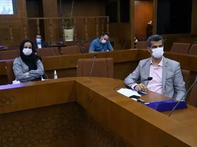 هادی ساعی رئیس کمیسیون ورزشکاران شد (تصاویر)