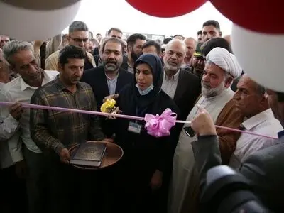 افتتاح بیمارستان سردار شهید سلیمانی ورزنه با حضور وزیر کشور