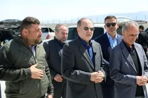 بازدید وزیر کشاورزی به اتفاق سرکنسول جمهوری اسلامی ایران در ارزروم، نماینده مردم ماکو، از مجموعه در حال احداث سردخانه صنعتی سرمایه گذاری بخش خصوصی در منطقه آزاد ماکو