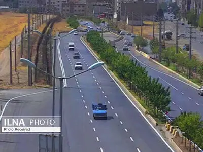 فاز اول پروژه اصلاح هندسی بلوار شهید چگینی قزوین تکمیل شد