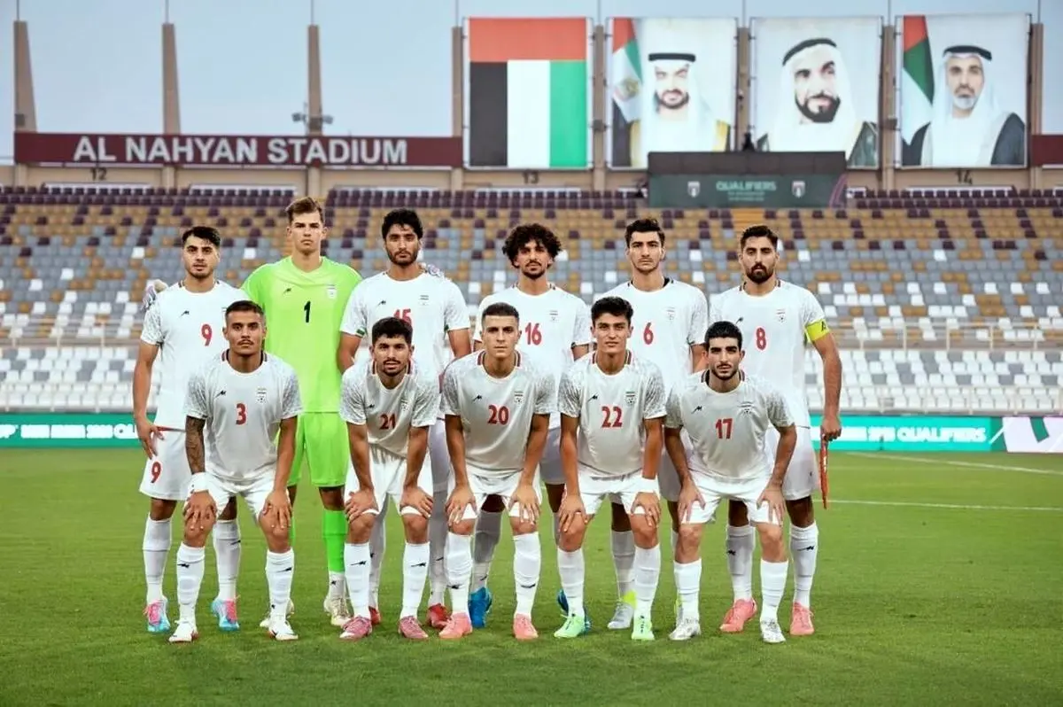 جشنواره گل تیم ملی امید ایران مقابل کوام
