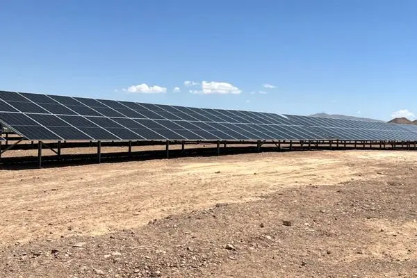 افتتاح نیروگاه خورشیدی ۶.۱ مگاواتی منطقه ویژه سمنان