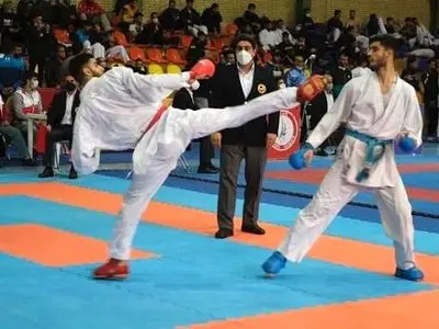 مسابقات قهرمانی کاراته مردان کارگران کشور در همدان آغاز شد