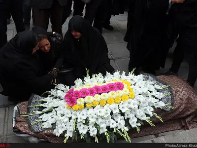 خداحافظی با مرد خندان رادیو+تصاویر