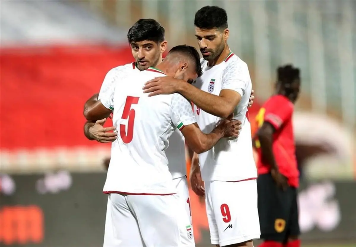ایران 4 - 0 آگولا / پیروزی پرگل شاگردان قلعه نویی در دیدار دوستانه