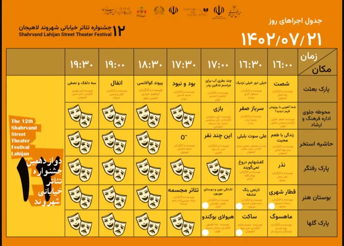 برنامه روز سوم جشنواره تئاتر خیابانی «شهروند»/ اجرای ۲۳ نمایش خیابانی در لاهیجان