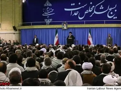 دیدار مجمع عالی بسیج مستضعفین با رهبر انقلاب