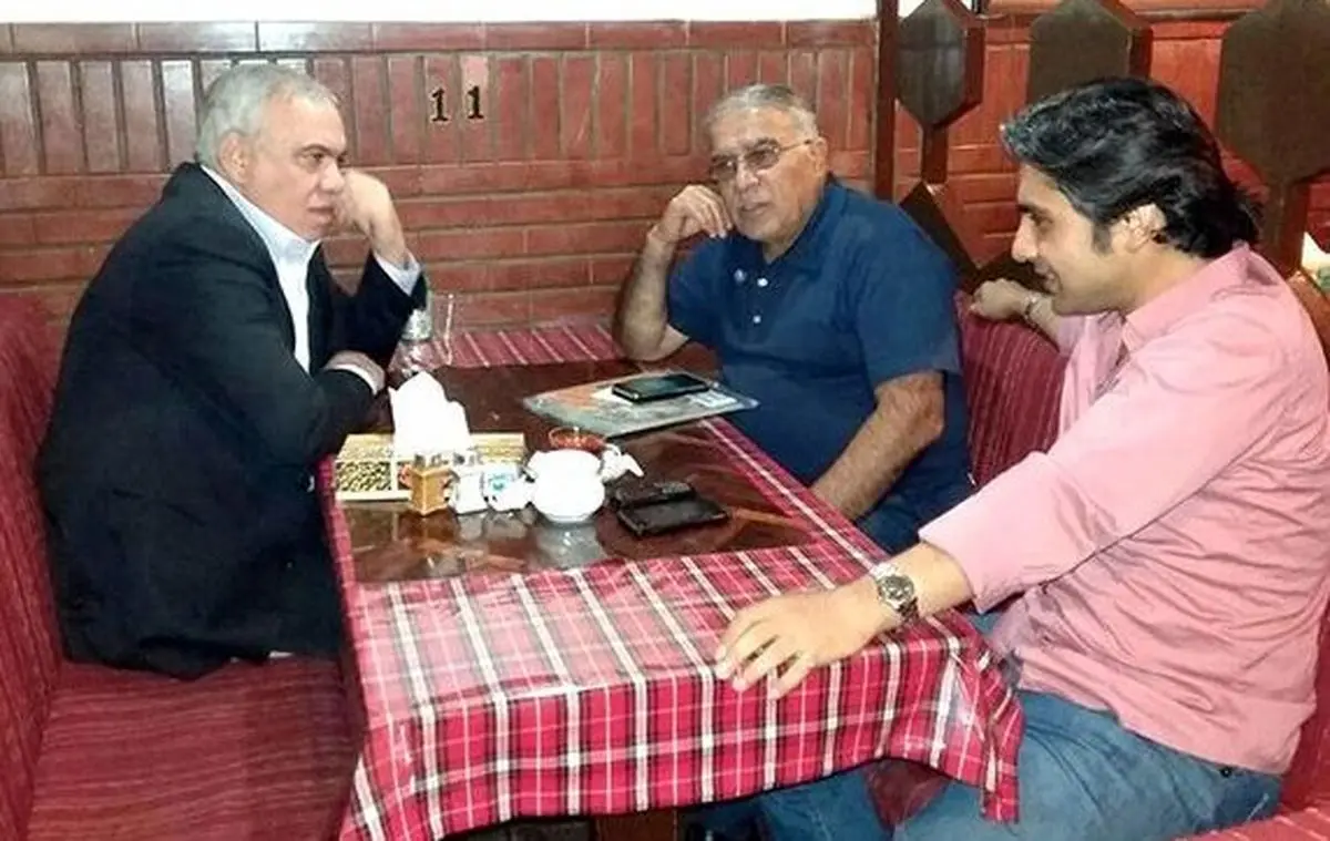 دیدار فتحاللهزاده و حسن روشن در میعادگاه حجازی