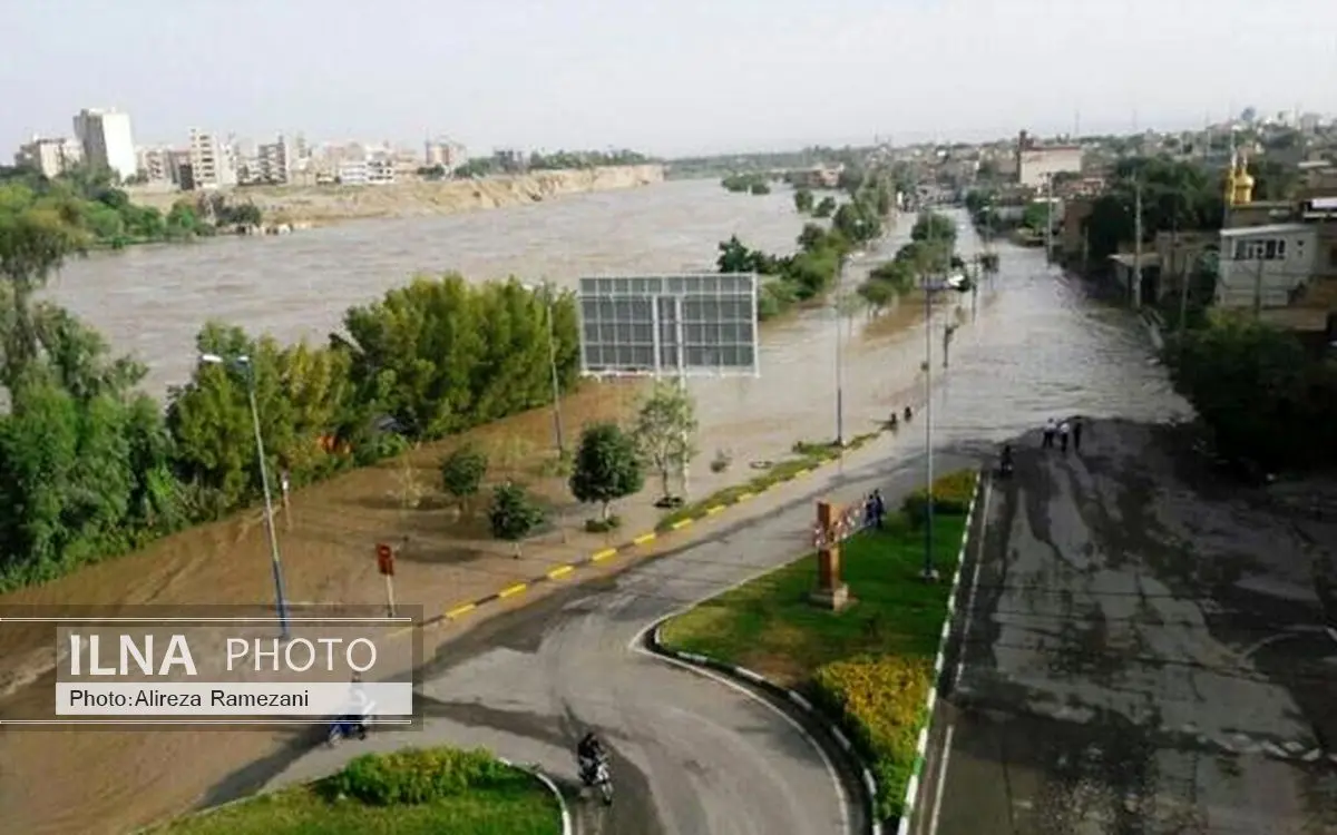 مرگ دو نفر بر اثر سیل/ سد "دز" خسارت ندیده است