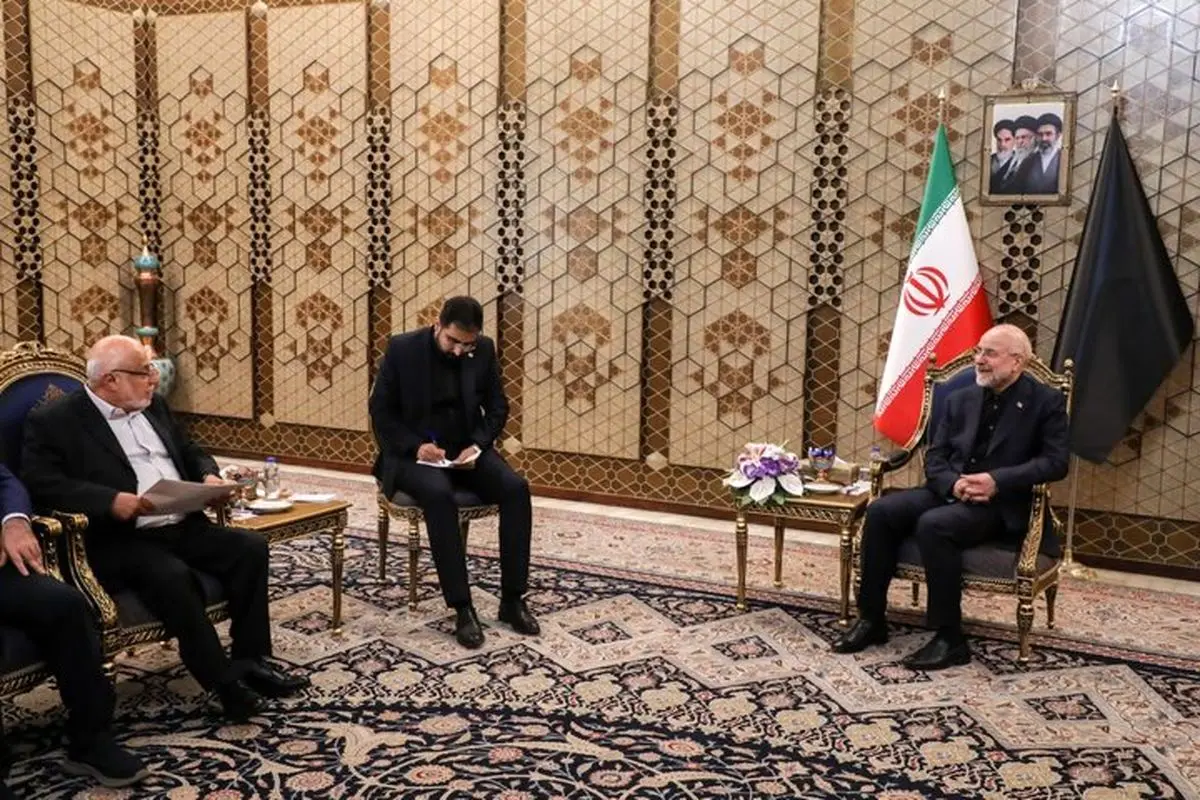 دیدار عضو ارشد جنبش امل لبنان با قالیباف