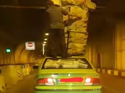 تاکسیران متخلف حامل بار عجیب به هیات انضباطی معرفی شد