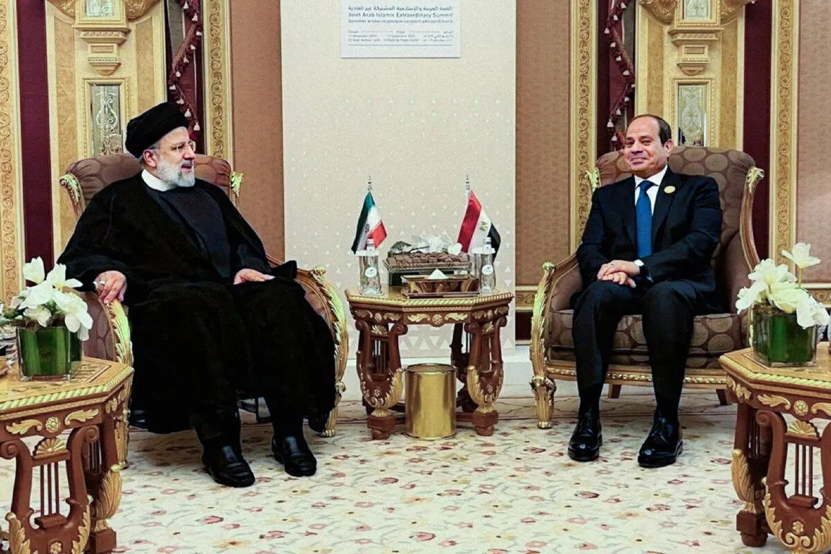 رئیسا إیران ومصر یتفقان على اتخاذ خطوات جادة لإنهاء الخلافات العالقة بین البلدین
