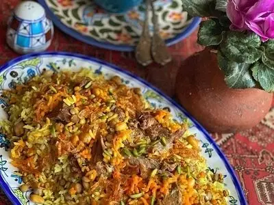 طرز تهیه پلو اسفندی 